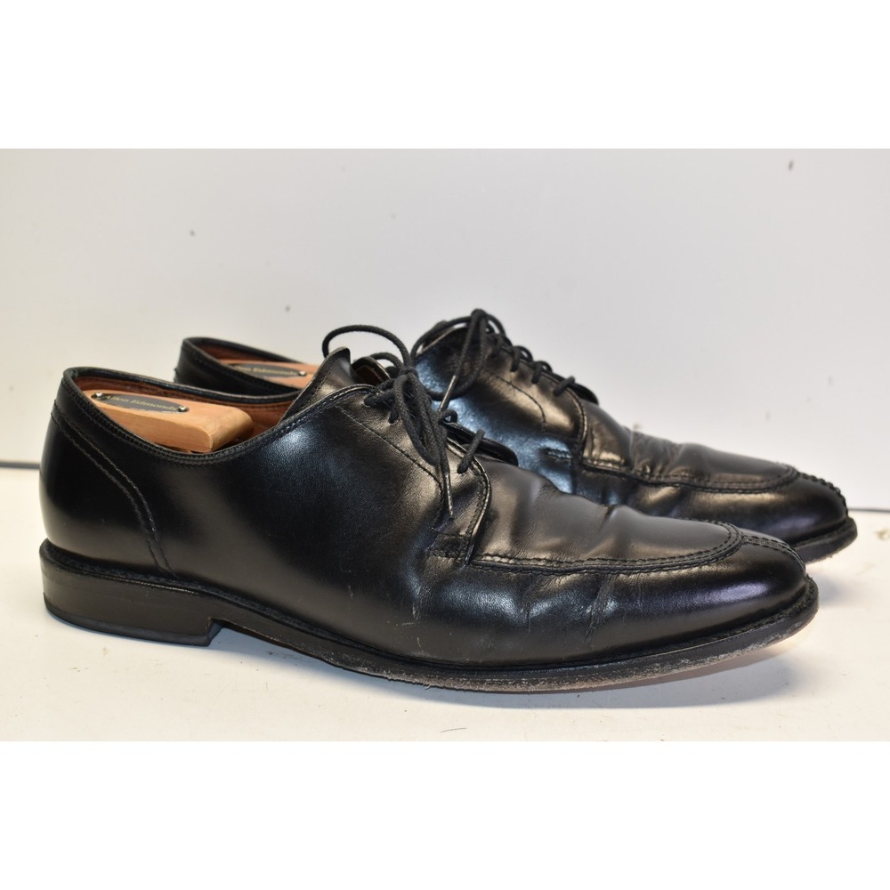Allen Edmonds LaSalle Split Toe Oxford Leather‎ Dress Shoes Black Mens Size 10D